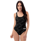MLMEB Black Blossom - One-Piece Swimsuit